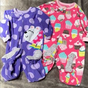 Fleece jammies